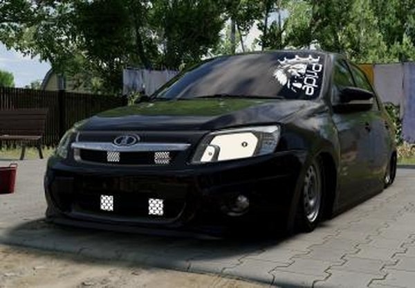 Мод Lada Granta Sport v1.0 (0.39.x) ДЛЯ BEAMNG.DRIVE