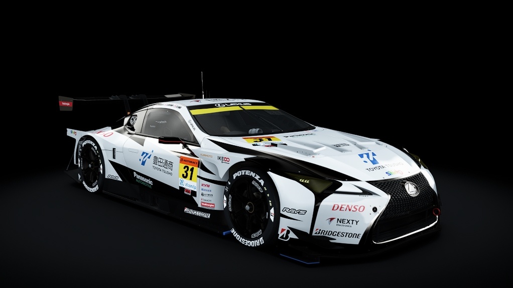 Мод Lexus LC500h GT300 v1.0 для Assetto Corsa