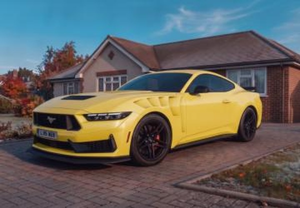 Мод Ford Mustang 2025 версия 1.3.1 для Euro Truck Simulator 2 (v1.60.x)