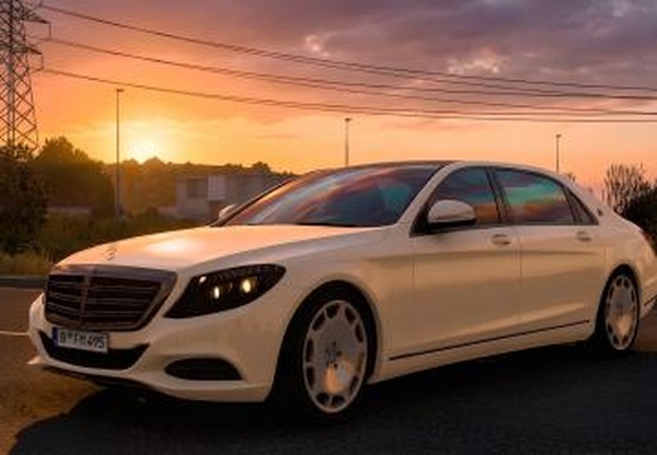 Мод Mercedes-Benz Maybach S400D 2021 версия 1.1.1 для American Truck Simulator (v1.60.x)