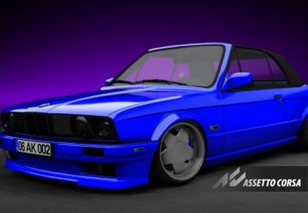 Мод CML GAMİNG BMW 320 E30 CABRİO версия V1 для Assetto Corsa