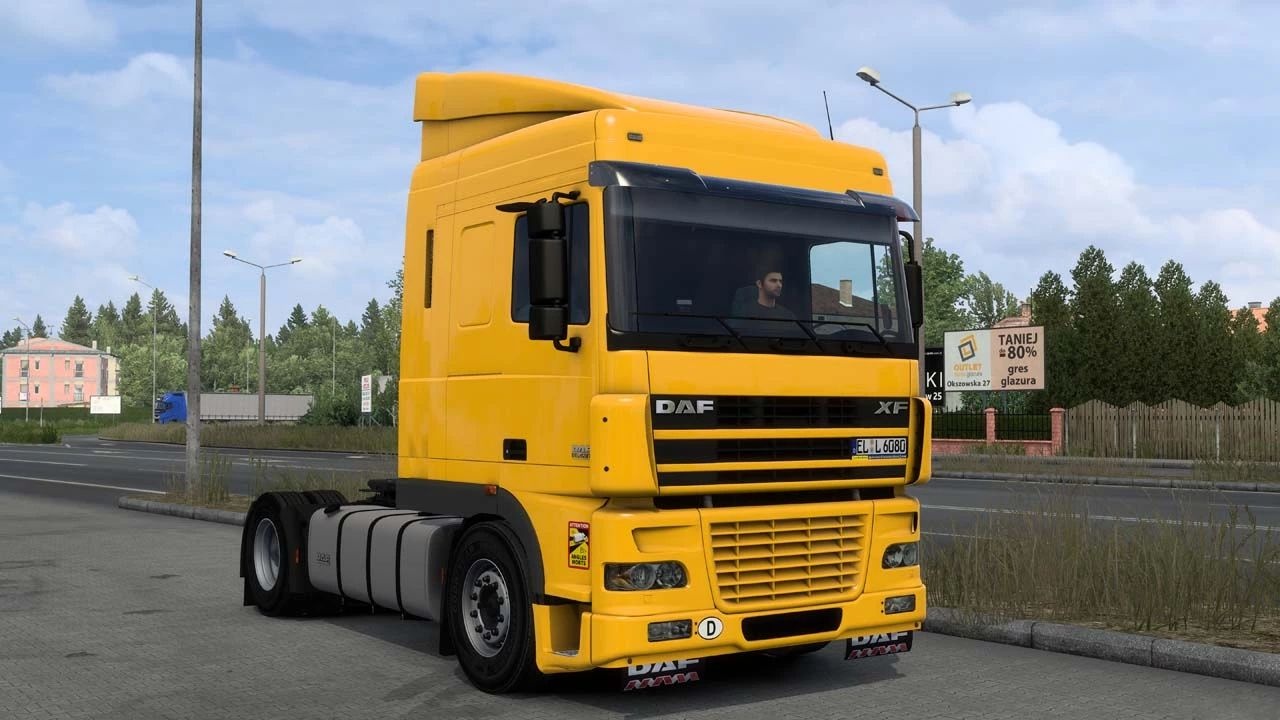 МОД DAF XF95 EURO 3 v2.4 ДЛЯ EURO TRUCK SIMULATOR 2