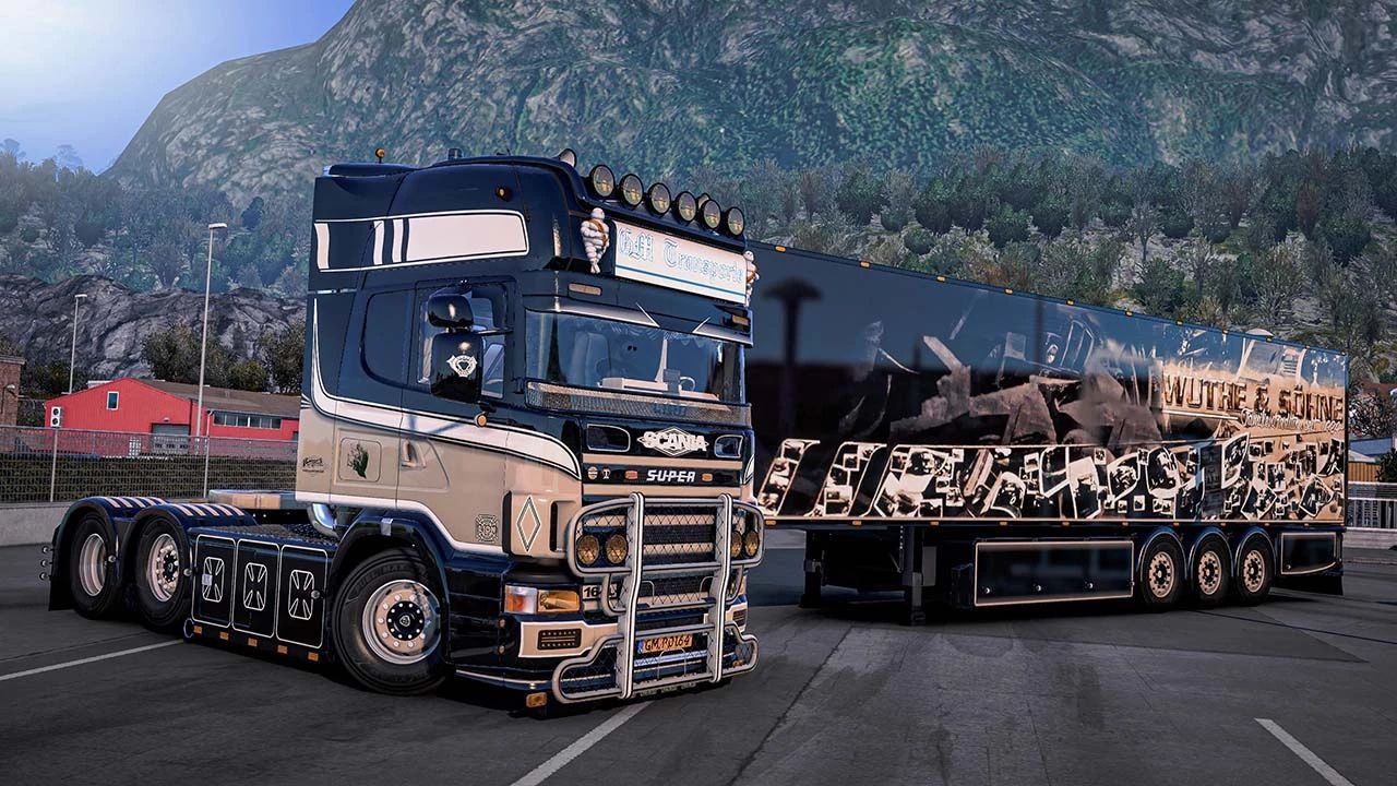 МОД Scania Lion 164L V8 Special Megamod v2.4 ДЛЯ EURO TRUCK SIMULATOR 2