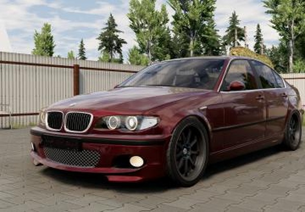 Мод BMW 3-Series (E46) версия 1.2 для BeamNG.drive (v0.39.x)