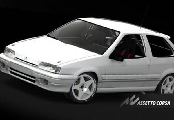 Мод Citroen ZX 16v Tope Gr.A версия 1.0 для Assetto Corsa