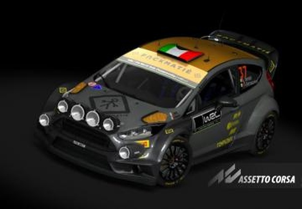 Мод WRC 2015 Ford Fiesta Tarmac версия Asfalto для Assetto Corsa