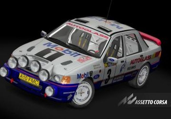 Мод Gr A8 Ford Sierra Cosworth 4x4 TARMAC версия AlexToR для Assetto Corsa