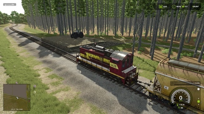 МОД Карта Riverbend Springs Expanded 4X v1.0.0.0 (1.21.x) ДЛЯ FARMING SIMULATOR 2025