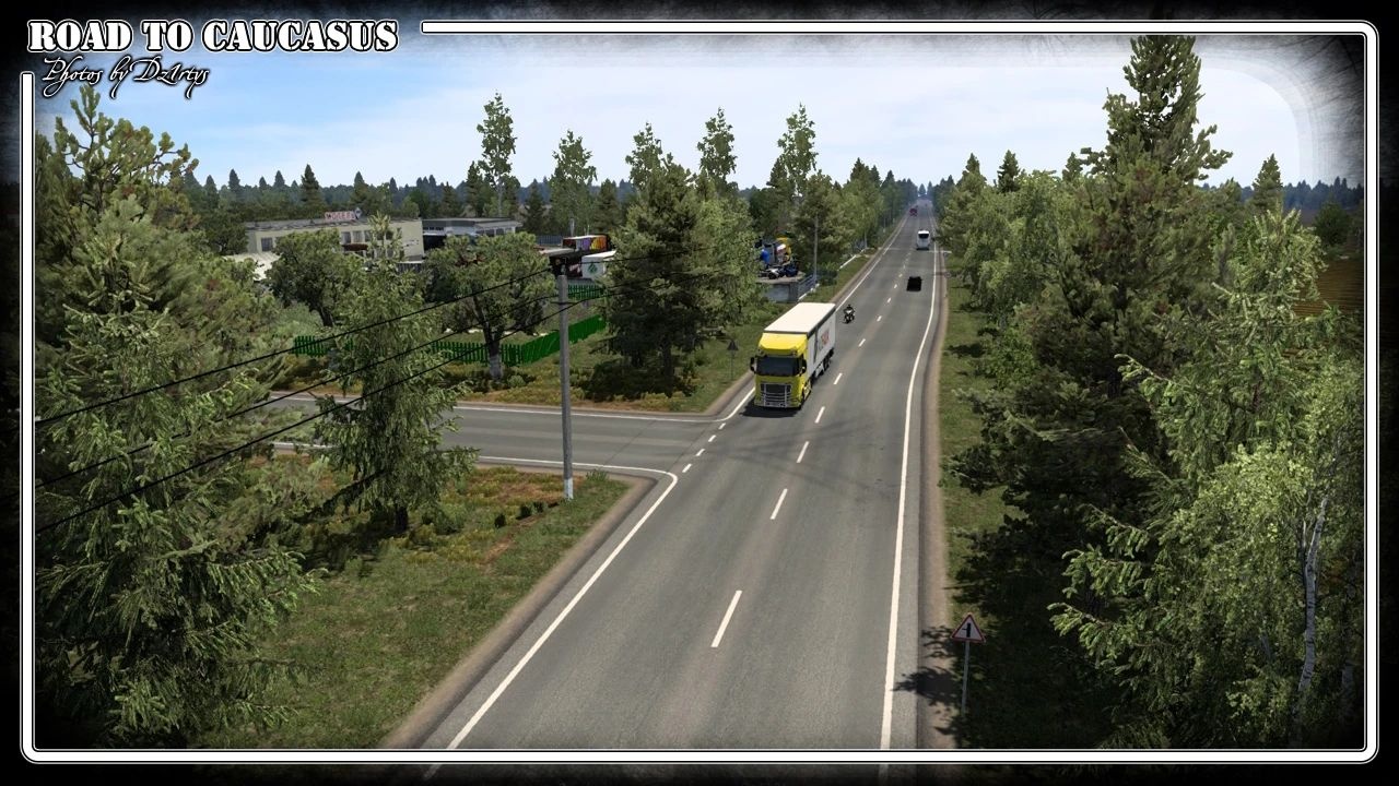 МОД Road to Caucasus v2.9 ДЛЯ EURO TRUCK SIMULATOR 2