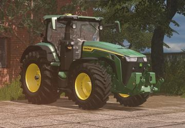 Мод John Deere 8R Series версия 1.0.0.0 для Farming Simulator 2017 (v1.5.x)