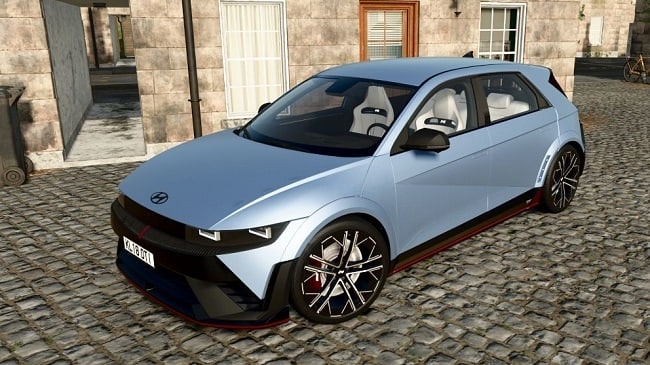 МОД Hyundai Ioniq 5 N 2023 v1.0.0.0 (1.21.x) ДЛЯ FARMING SIMULATOR 2025