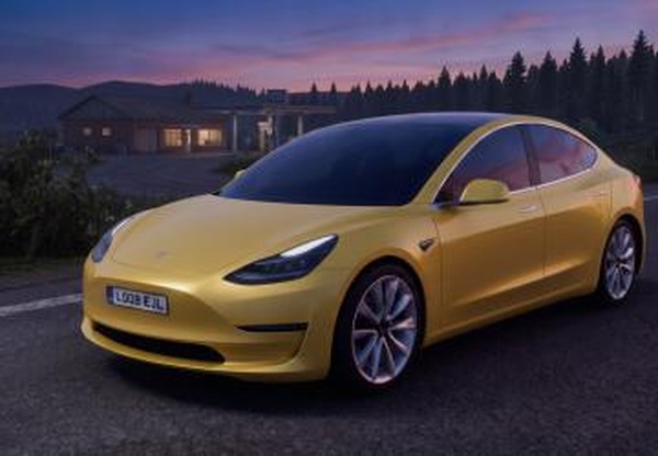 Мод Tesla Model 3 2021 версия 1.3.1 для Euro Truck Simulator 2 (v1.60.x)