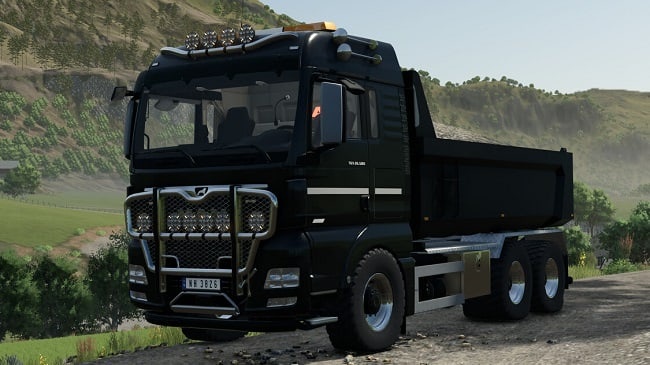 МОД Man TGX 26.580 Tipper Truck v1.0.0.1 (1.21.x) ДЛЯ FARMING SIMULATOR 2025