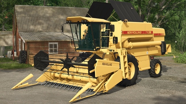 МОД New Holland TX 32 v2.0.0.1 (1.21.x) ДЛЯ FARMING SIMULATOR 2025