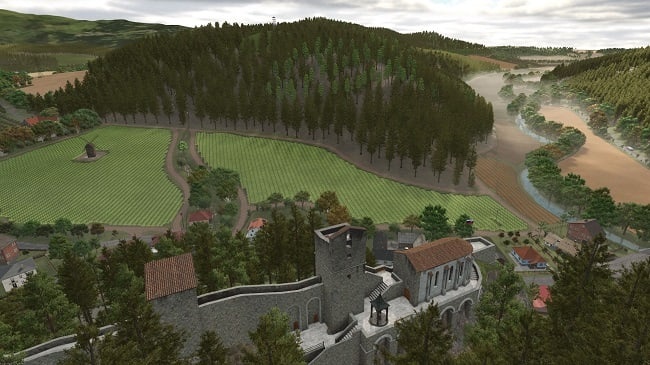 МОД Карта Podhradie v2.0.0.9 (1.21.x) ДЛЯ FARMING SIMULATOR 2025