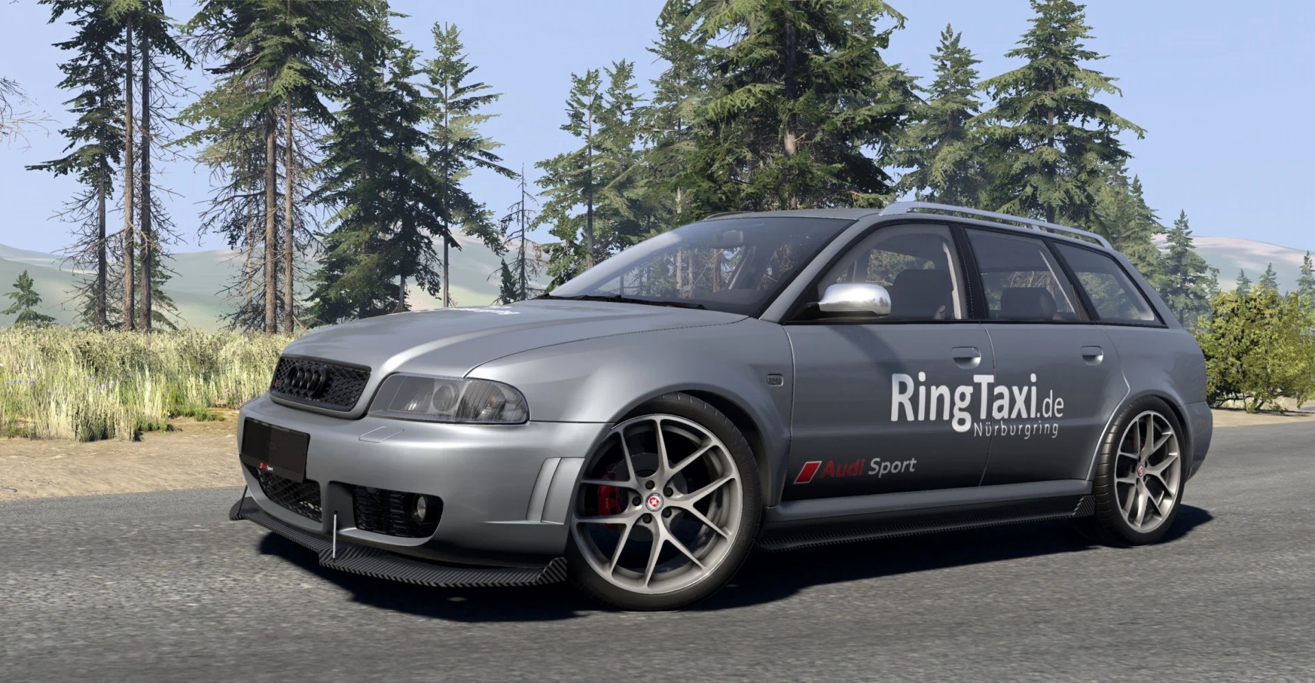 МОД Audi RS4 B5 v1.0 Fix (0.39.x) ДЛЯ BEAMNG.DRIVE