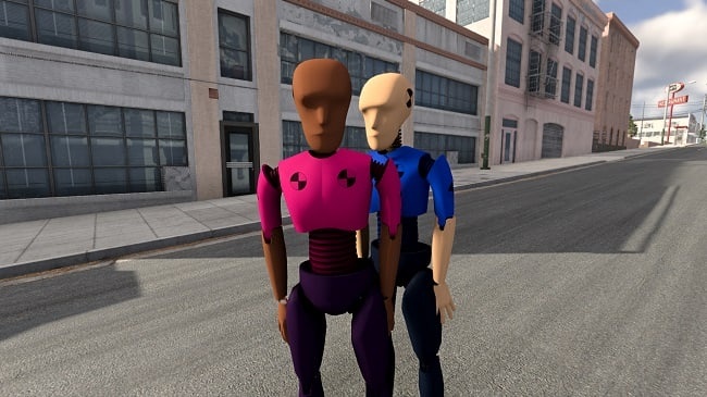 МОД Jonesing Pedestrians v1.0 (0.39.x) ДЛЯ BEAMNG.DRIVE