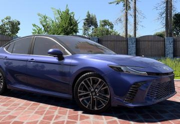 Мод Toyota Camry (2025) версия 1.3 для BeamNG.drive (v0.39.x)