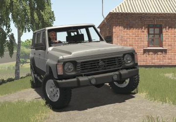 Мод Nissan Patrol 1987 версия 1.0.0.0 для Farming Simulator 2025 (v1.21.x)