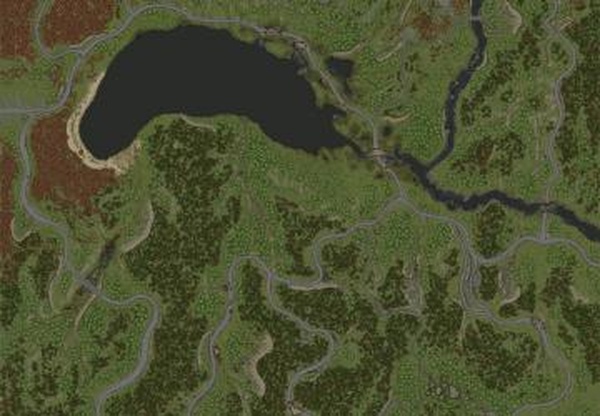 Карта «За озером» версия 22.08.26 для Spintires: MudRunner (v28.09.22)