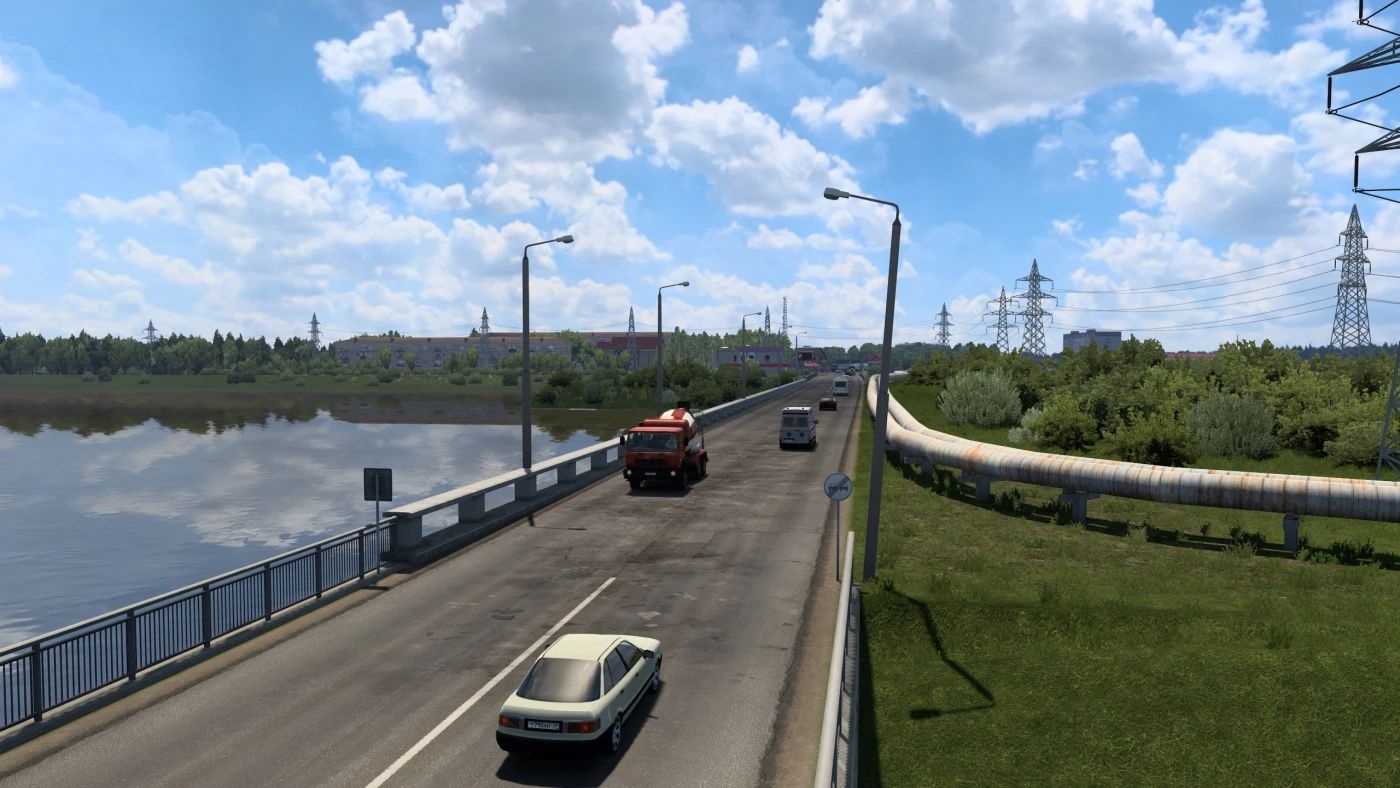 МОД Russia East Add-on v1.1 ДЛЯ EURO TRUCK SIMULATOR 2