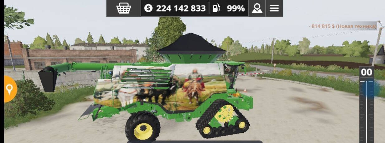 Мод JohnDeereX9 BR версия 20.01.25 для Farming Simulator 20