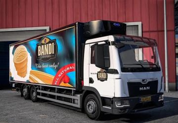 Мод Man TGL 6x2 версия 1.4 для Euro Truck Simulator 2 (v1.60.x)