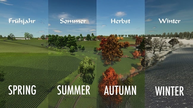 МОД Карта Weipersdorf v1.1.0.0 (1.21.x) ДЛЯ FARMING SIMULATOR 2025