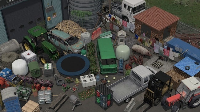МОД JDP Grand Decoration Pack v1.0.0.2 (1.21.x) ДЛЯ FARMING SIMULATOR 2025