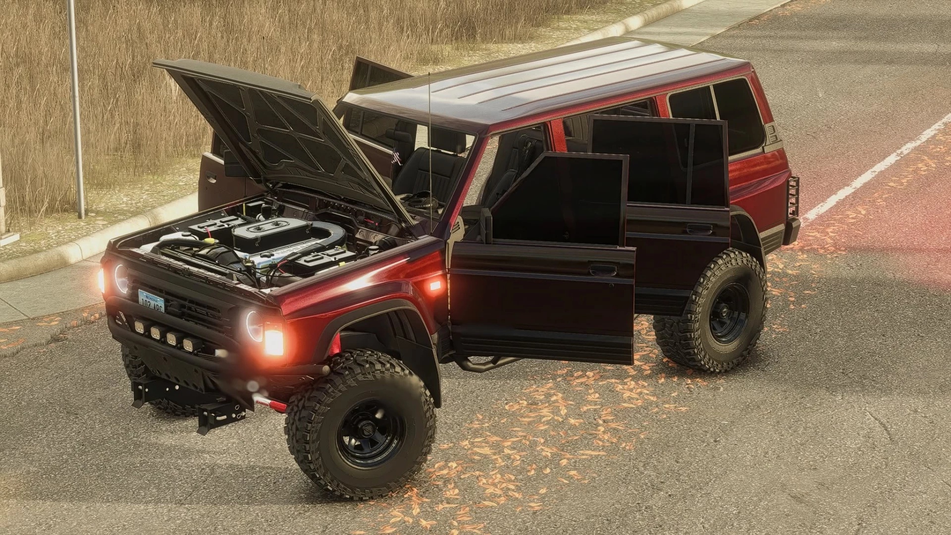 МОД Nissan Patrol 1987 v1.0.0.0 (1.21.x) ДЛЯ FARMING SIMULATOR 2025