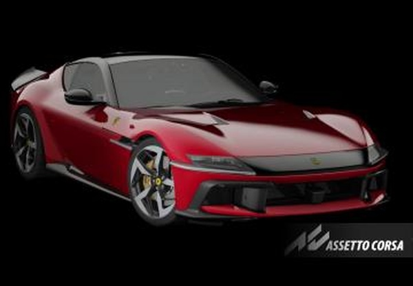 Мод Ferrari 12Cilindri Manuale | OnVisu! Society v1.0 для Assetto Corsa