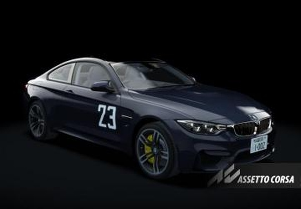Мод BMW M4 MF Ghost Version версия 1.0 для Assetto Corsa