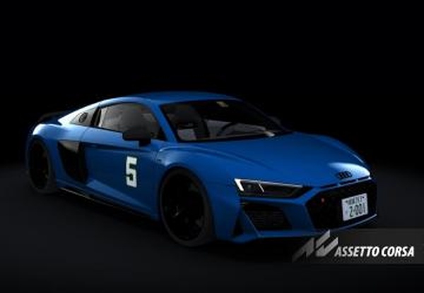 Мод Audi R8 V10 Performance MF GHOST Version версия 1.0 для Assetto Corsa