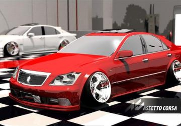 Мод TSPL Toyota Crown GRS180 версия 1.0 для Assetto Corsa