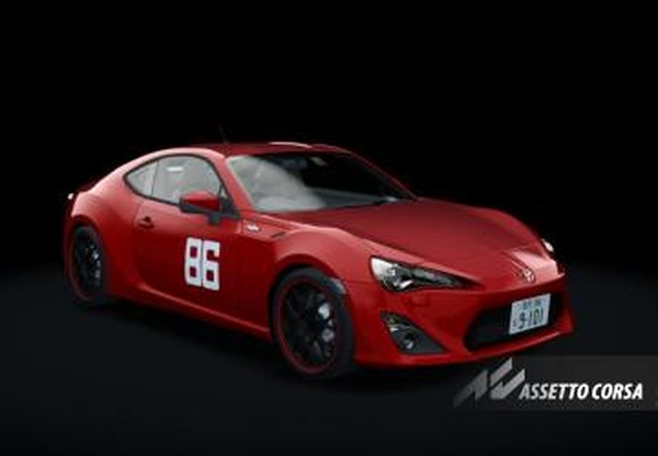 Мод TOYOTA GT86 MF GHOST Version 1 версия 0.9 для Assetto Corsa