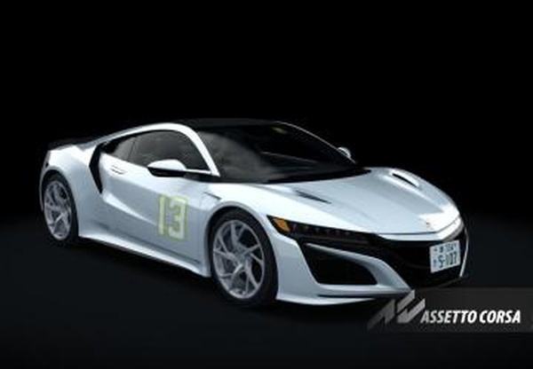 Мод Honda NSX (NC1) RHD MF GHOST Version версия 1.1 для Assetto Corsa