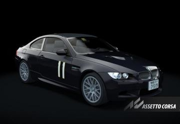 Мод BMW M3 E92 MF Ghost Version версия 1.0 для Assetto Corsa