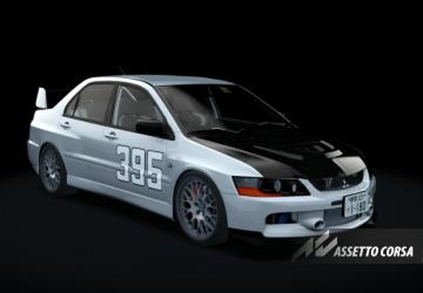 Мод Mitsubishi Lancer Evo IX MF GHOST Version v1.0 для Assetto Corsa