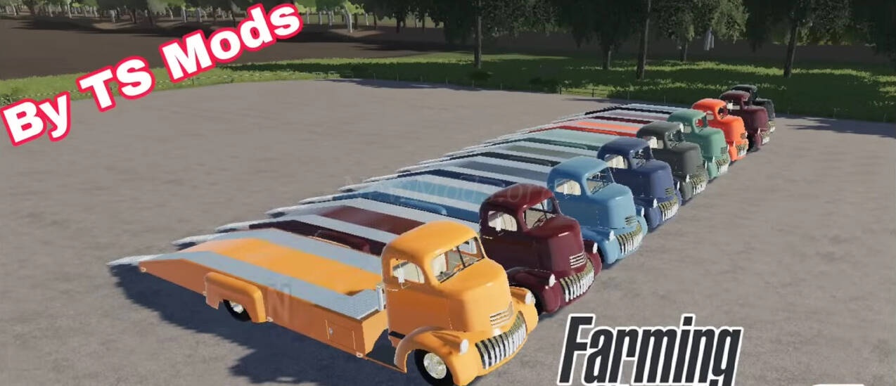 Мод 1941 Chevy Ramp Truck версия 31.10.24 для Farming Simulator 20