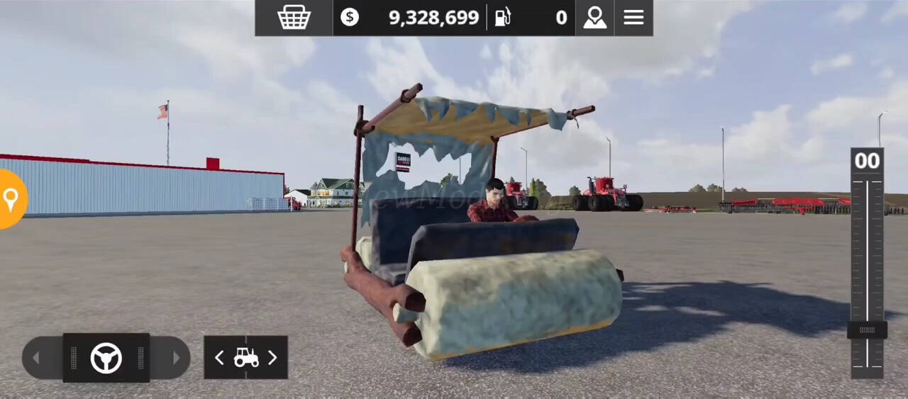Мод Flintstone Car версия 04.10.24 для Farming Simulator 20