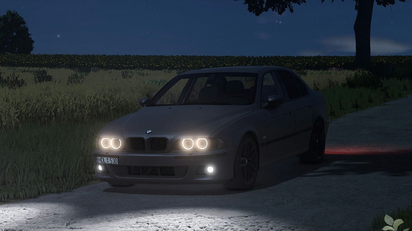 МОД BMW E39 530D v1.5.0.2 (1.21.x) ДЛЯ FARMING SIMULATOR 2025
