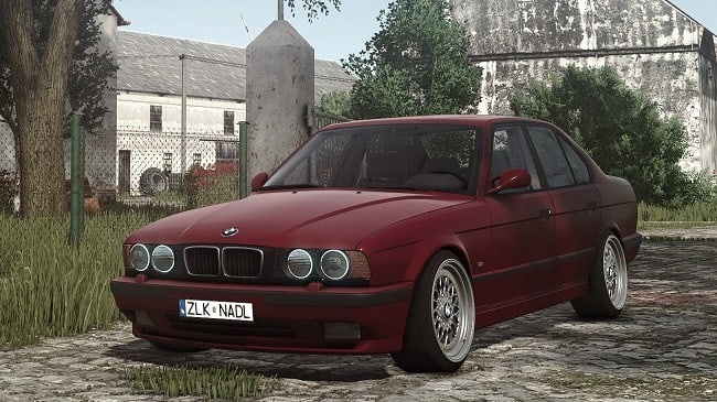 МОД BMW E34 v1.0.1.0 (1.21.x) ДЛЯ FARMING SIMULATOR 2025