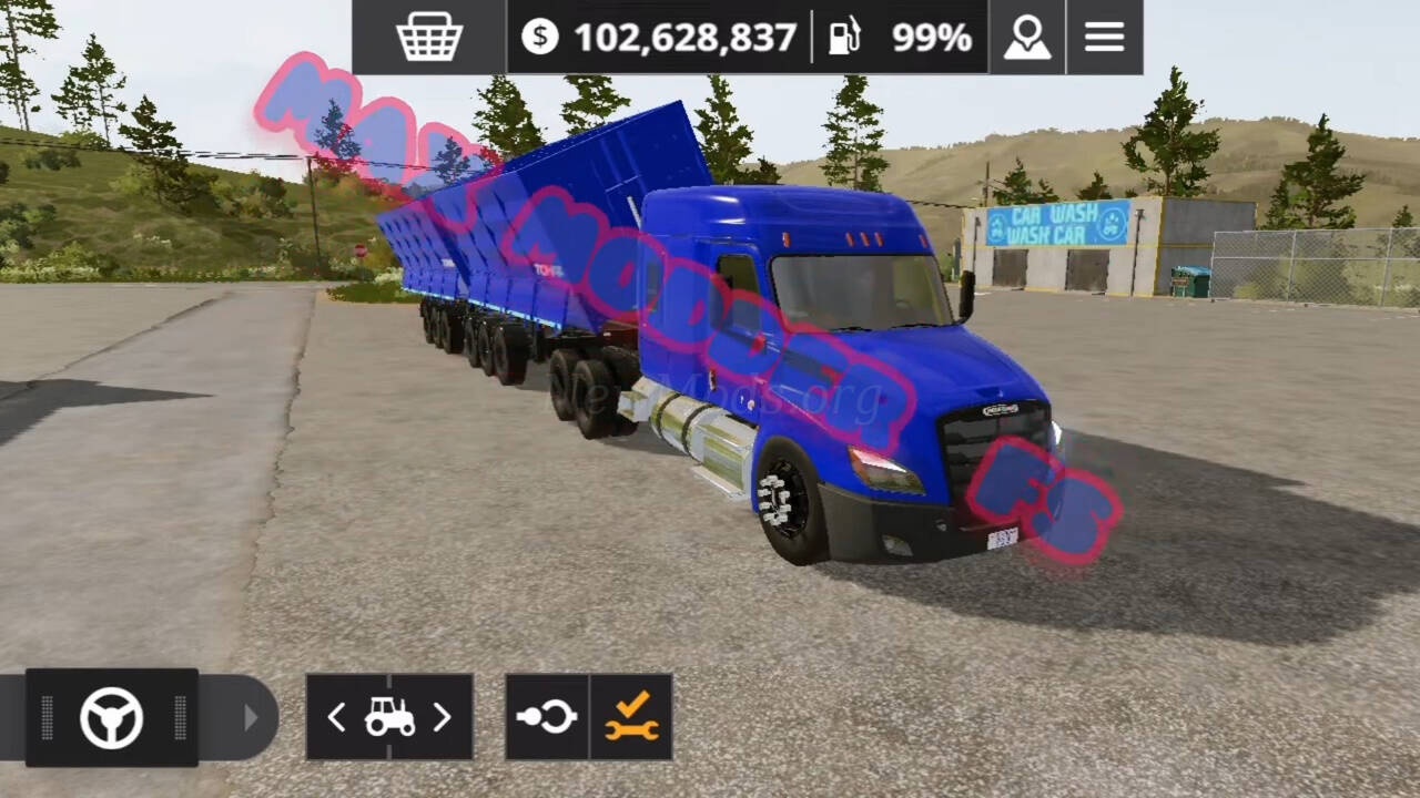 Мод Cascadia XT 6X4 версия 28.05.22 для Farming Simulator 20