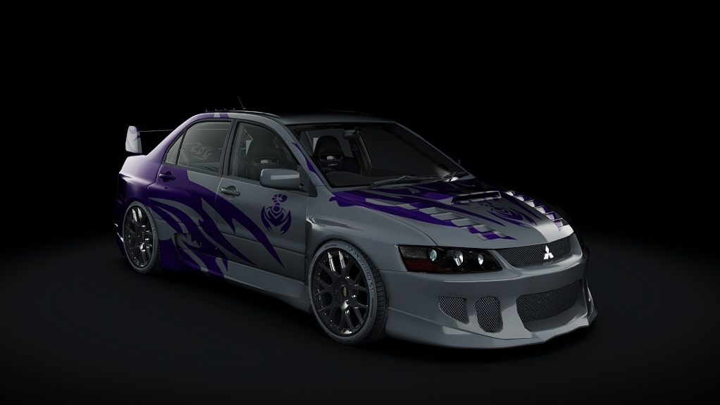 Мод Mitsubishi Lancer Evolution Scorpio Need for Speed Carbon v1.0.1 для Assetto Corsa
