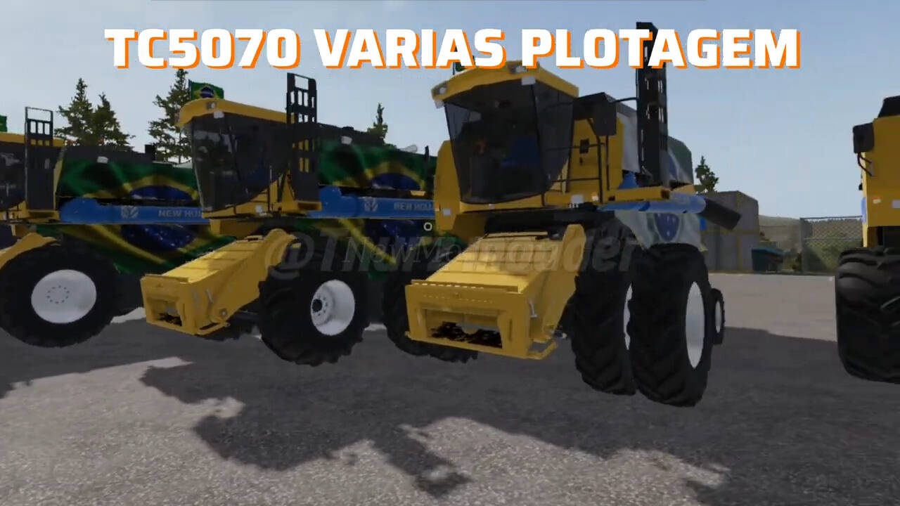 Мод NH TC5070 версия 19.05.25 для Farming Simulator 20
