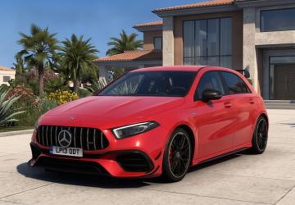 Мод Mercedes AMG A45 S 2022 версия 1.0 для Euro Truck Simulator 2 (v1.60.x, 1.61.x)