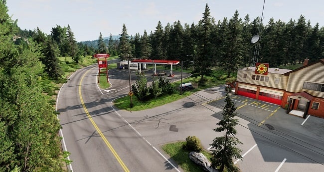 МОД Карта East Coast Beam Life Rework v1.4.2 (0.39.x) ДЛЯ BEAMNG.DRIVE