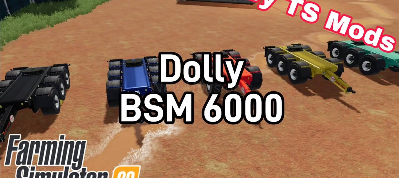Мод Dolly 6000 версия 12.01.24 для Farming Simulator 20