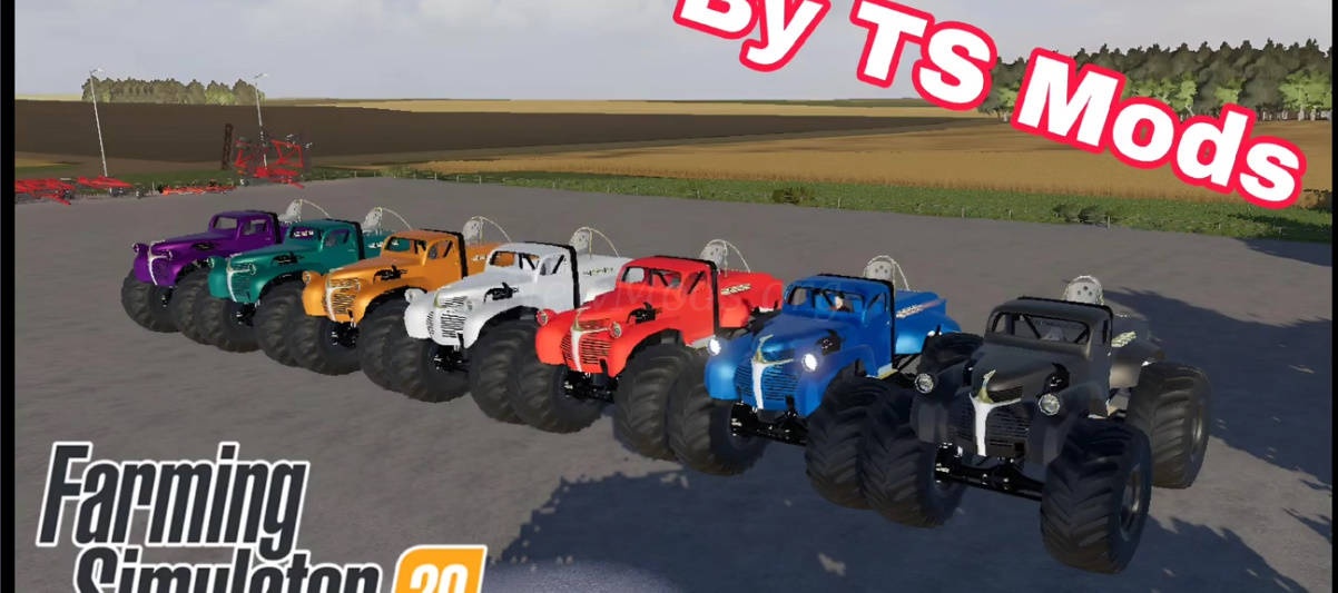 Мод Big Foot Truck версия 04.10.24 для Farming Simulator 20