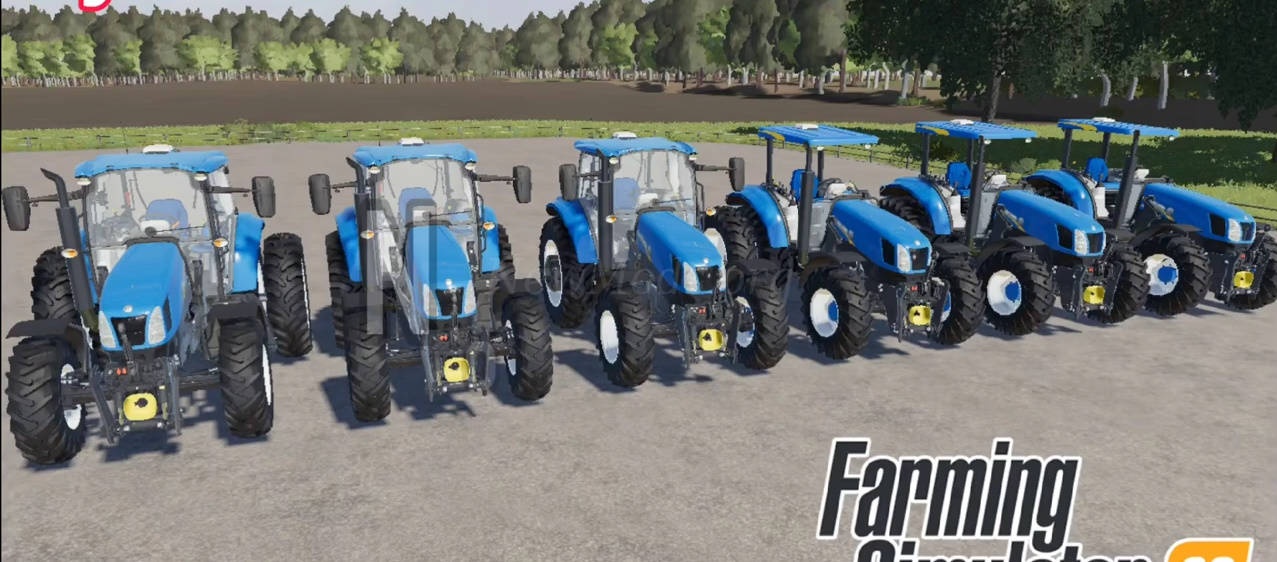 Мод New Holland T6 BR версия 28.10.24 для Farming Simulator 20